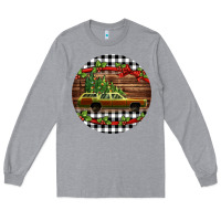 Heather Grey Christmas vacation car Christmas Long Sleeve Tee - Jasminsmagicworld