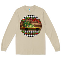Mushroom Christmas vacation car Christmas Long Sleeve Tee - Jasminsmagicworld
