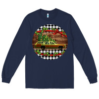 Navy Christmas vacation car Christmas Long Sleeve Tee - Jasminsmagicworld