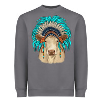 Storm charolais indian headdress Heavyweight Sweatshirt - JahusDesignShop