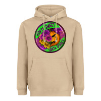Mushroom halloween round earrings Heavyweight Hoodie - BundleAndBundleShop