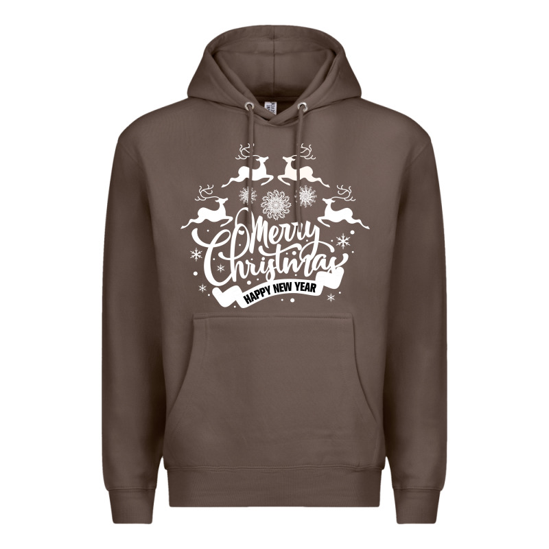 Merry Christmas Happy New Year Premium Hoodie by Bettercallsaul | Teevron