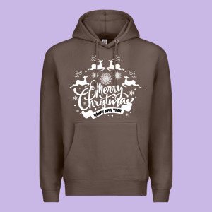 Merry Christmas Happy New Year Premium Hoodie Designed By Bettercallsaul