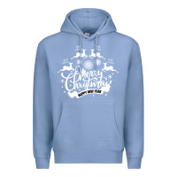 Colony Blue Merry Christmas Happy New Year Premium Hoodie - Bettercallsaul