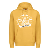 Mustard Merry Christmas Happy New Year Premium Hoodie - Bettercallsaul