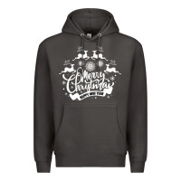 Smoke Merry Christmas Happy New Year Premium Hoodie - Bettercallsaul