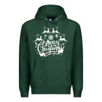 Sports Green Merry Christmas Happy New Year Premium Hoodie - Bettercallsaul