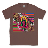 Chestnut our lady of guadalupe serape background tumbler Classic Tee - Artiststas