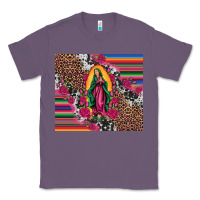 Lavender our lady of guadalupe serape background tumbler Classic Tee - Artiststas