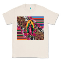Natural our lady of guadalupe serape background tumbler Classic Tee - Artiststas