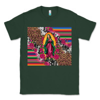 Sports Green our lady of guadalupe serape background tumbler Classic Tee - Artiststas