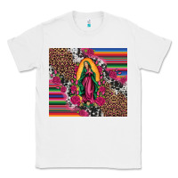 White our lady of guadalupe serape background tumbler Classic Tee - Artiststas