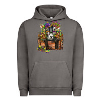 Pigment Tornado mardi gras goat Urban Hoodie - CowGirlArtShop