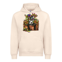 Sandshell mardi gras goat Urban Hoodie - CowGirlArtShop