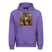 Tulip mardi gras goat Urban Hoodie - CowGirlArtShop
