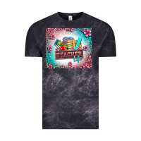 Cloud Black teacher life Vintage Tee - AdoDesignShop