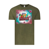 Vintage Olive teacher life Vintage Tee - AdoDesignShop