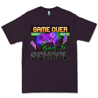 Plum game over back to school Premium Tee - Zillion Design Studio