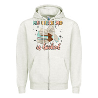 Oatmeal Heather my weekend is booked Zipper Hoodie - MaliasSmallBusiness