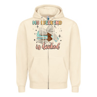Sandshell my weekend is booked Zipper Hoodie - MaliasSmallBusiness