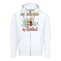 White my weekend is booked Zipper Hoodie - MaliasSmallBusiness