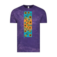 Cloud Purple autumn Vintage Tee - BundleAndBundleShop