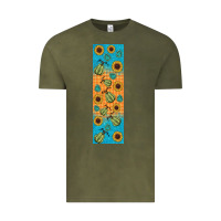 Vintage Olive autumn Vintage Tee - BundleAndBundleShop