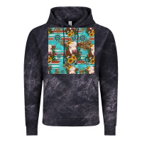 Cloud Black charolais cow seamless pattern Vintage Hoodie - HRA Design Shop