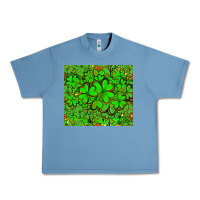 Pebble Blue shamrock bomb Urban Heavy Tee - AdoDesignShop