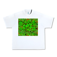 White shamrock bomb Urban Heavy Tee - AdoDesignShop