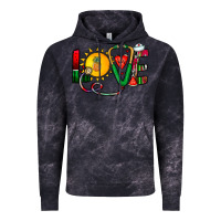 Cloud Black summer nurse Vintage Hoodie - CowhideDigitalArt
