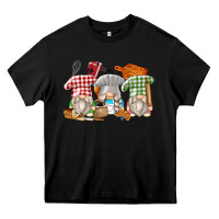 Black bakery gnomes Heavy Core Tee - Zillion Design Studio