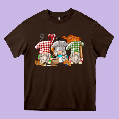 Bakery Gnomes Heavy Core Tee Designed By Zillion Design Studio