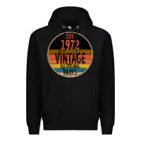 Black est. 1972 MADE IN 1972 ALL ORIGINAL PARTS all orginal parts Premium Hoodie - Bettercallsaul
