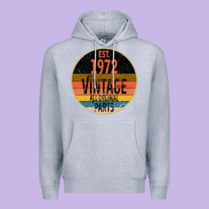 Est. 1972 Made In 1972 All Original Parts All Orginal Parts Premium Hoodie Designed By Bettercallsaul
