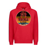 Red est. 1972 MADE IN 1972 ALL ORIGINAL PARTS all orginal parts Premium Hoodie - Bettercallsaul