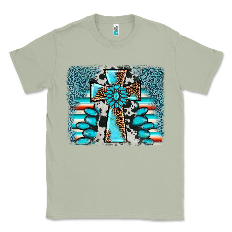 Cross Gemstone Background Classic Tee by AdoDesignShop | Teevron