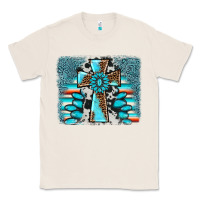 Natural cross gemstone background Classic Tee - AdoDesignShop