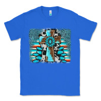 True Royal cross gemstone background Classic Tee - AdoDesignShop