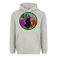 Moon Dust halloween round earrings Heavyweight Hoodie - BundleAndBundleShop