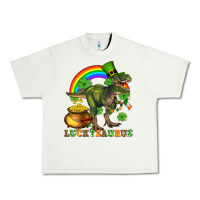 Pistachio luckysaurus and st patricks Urban Heavy Tee - AdoDesignShop