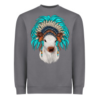 Storm calf indian headdress Heavyweight Sweatshirt - JahusDesignShop