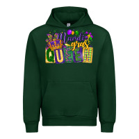 Forest Green mardi gras queen Urban Hoodie - CowGirlArtShop