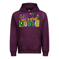 Mauve Wine mardi gras queen Urban Hoodie - CowGirlArtShop