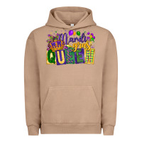 Pigment Burro mardi gras queen Urban Hoodie - CowGirlArtShop