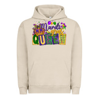 Pigment French Oak mardi gras queen Urban Hoodie - CowGirlArtShop