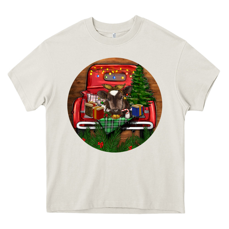 Baby Cow Christmas Heavy Core Tee by RanaPortraitStore | Teevron