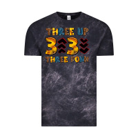 Cloud Black three up three down softball Vintage Tee - AdoDesignShop