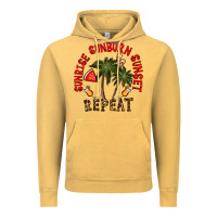 Vintage Mustard sunrise sunburn sunnset repeat Vintage Hoodie - CowhideDigitalArt