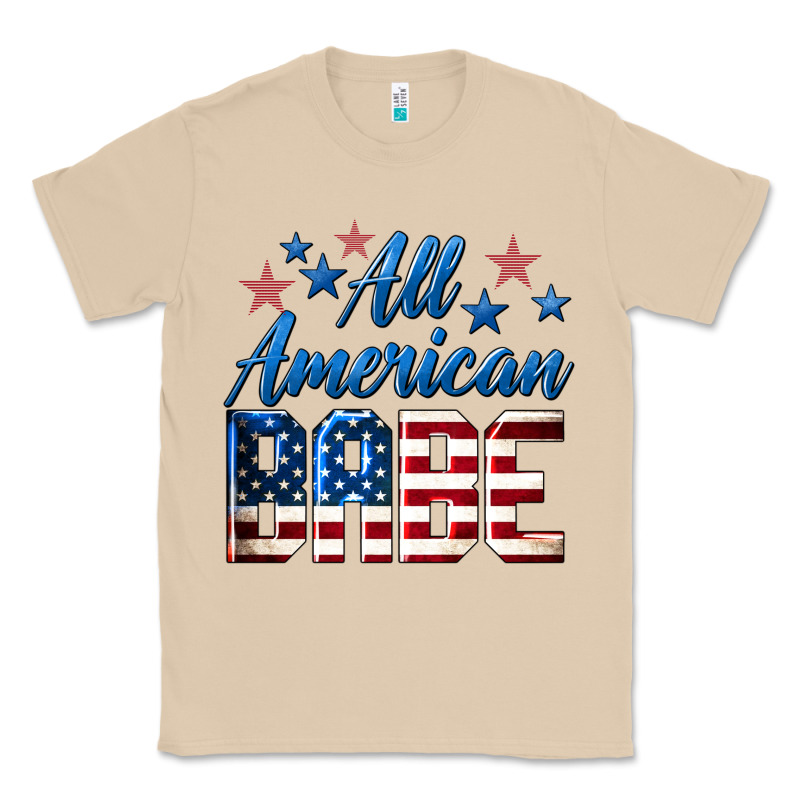 All American Babe Classic Tee by LillyAllenDesigns | Teevron